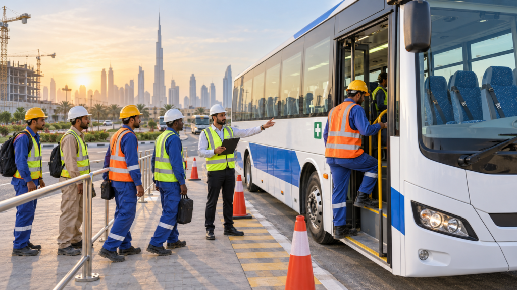 Labour Transportation Safety in UAE
