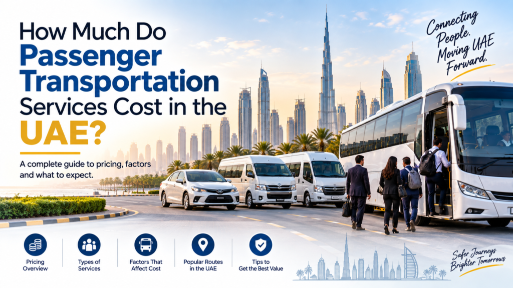 Passenger Transportation Services Cost in the UAE